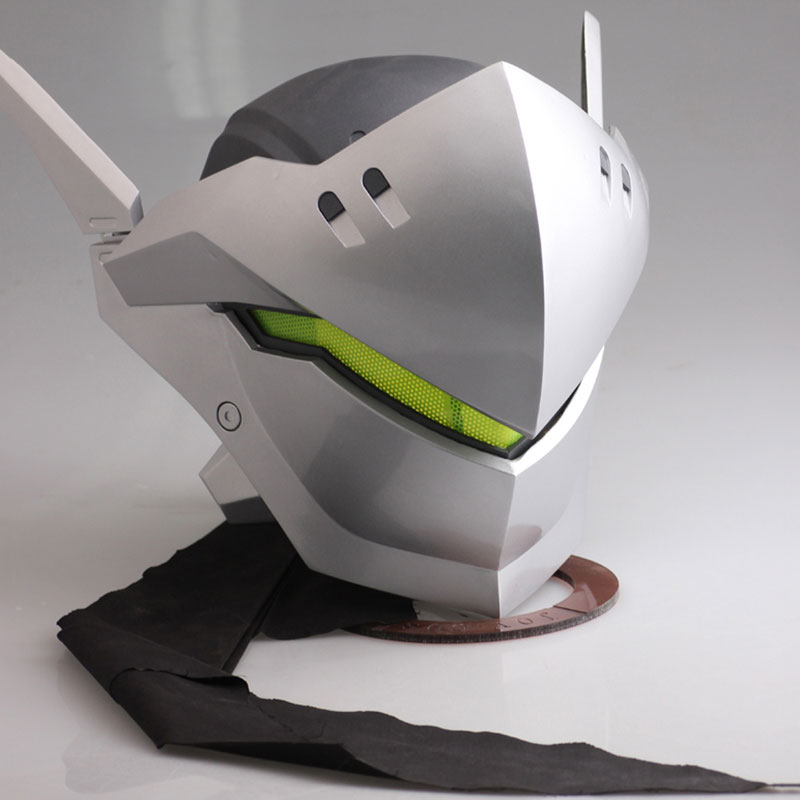オーバーウォッチ　ゲンジ　ヘルメット　Genji　コスプレ道具