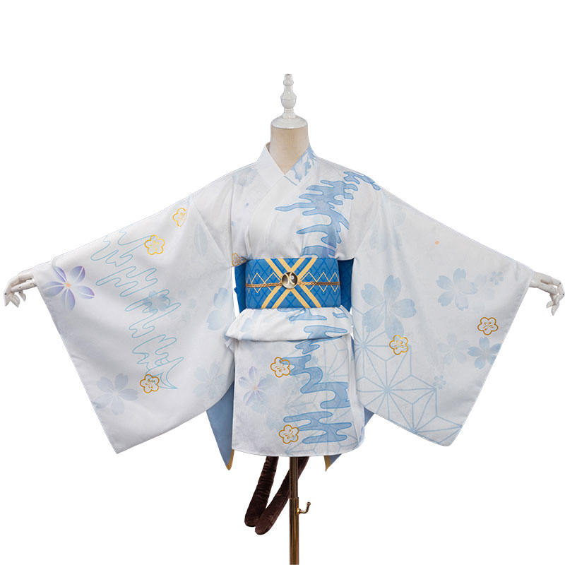 Fate/Grand Order 弓凛 猫耳 着物 古風柄