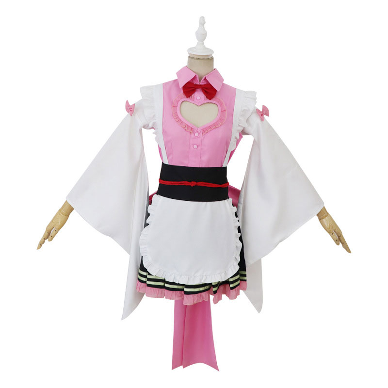鬼滅の刃　コスチューム　甘露寺蜜璃　メイド服