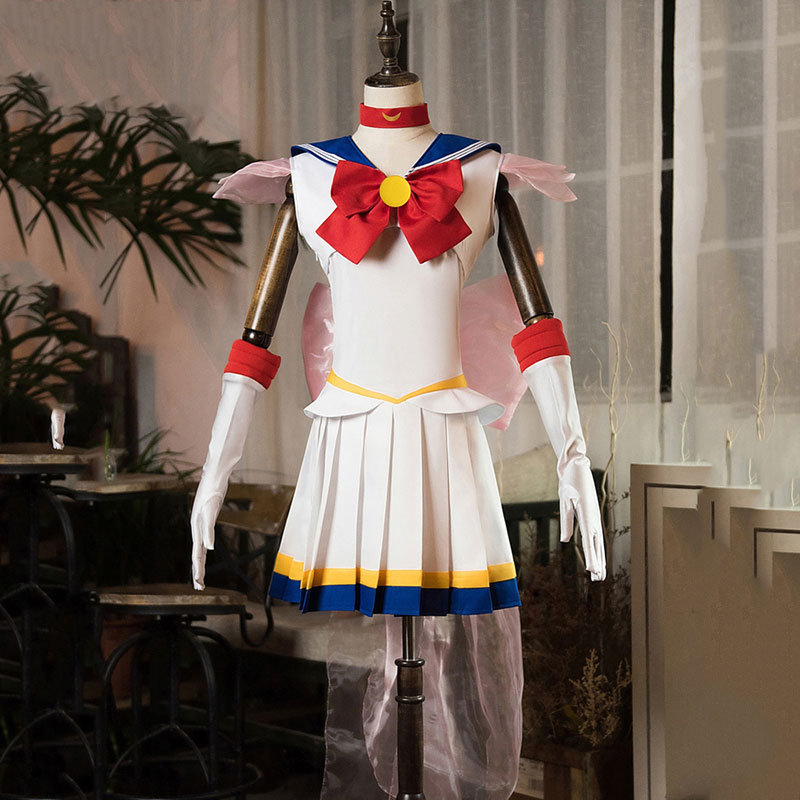 美少女戦士セーラームーン　セーラー服　月野うさぎ　スーパーセーラームーン　半透明の三段フリル