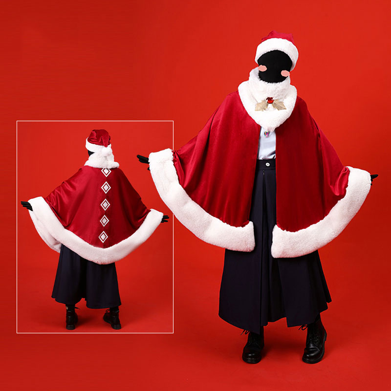 Sky 星を紡ぐ子どもたち　聖なる星の日々　ケープ　赤色　クリスマス