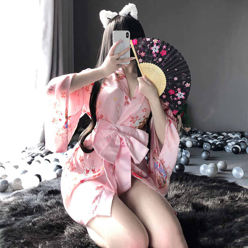 和風 和服 着物/浴衣/セクシーランジェリー /コスチューム