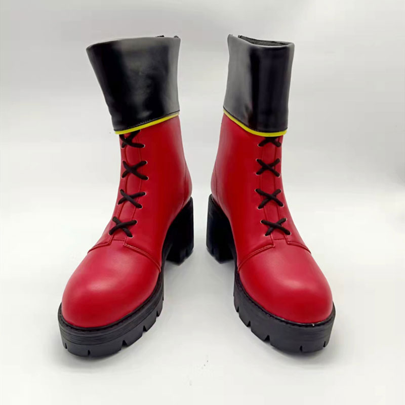 タクトオーパス  運命　ブーツ　赤色　コスプレ靴