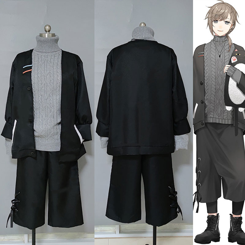 にじさんじプロジェクト Vtuber　叶　かなえ　コスプレ衣装　日常風　コスチューム