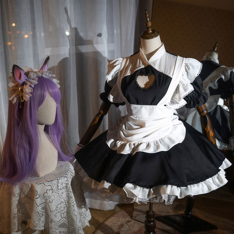 ウマ娘・Pretty Derby　メジロマックイーン　メイド服　コスプレ