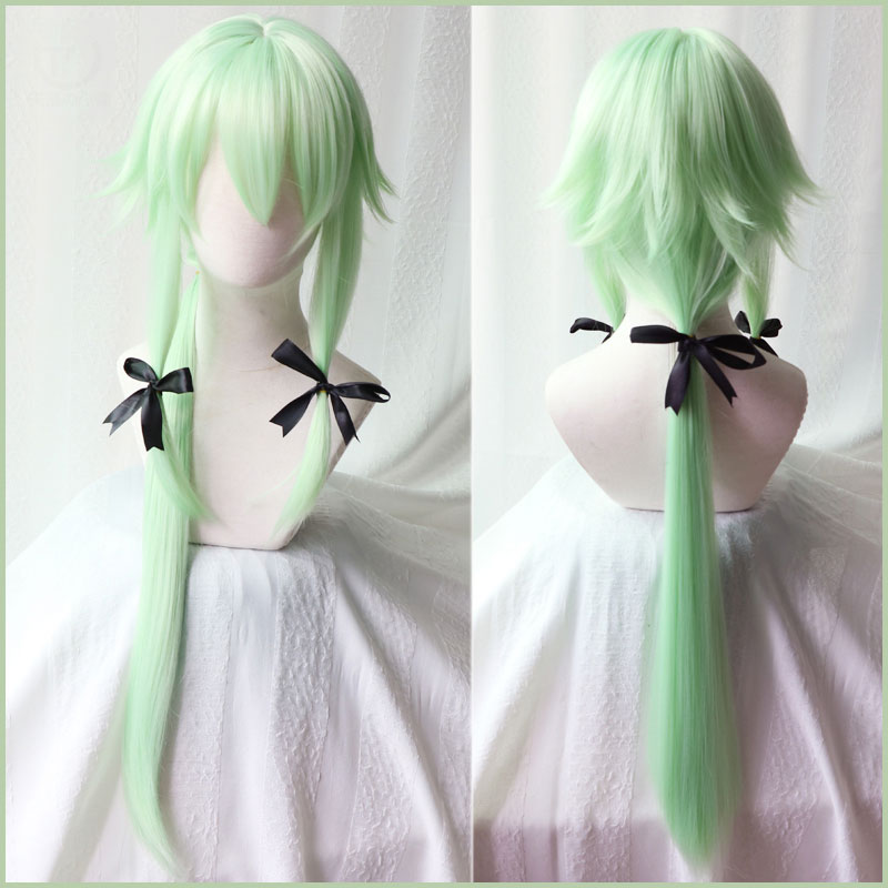 ゴブリンスレイヤー　エルフアーチャー　妖精弓手　緑　耐用合成ウィッグ　コスプレ