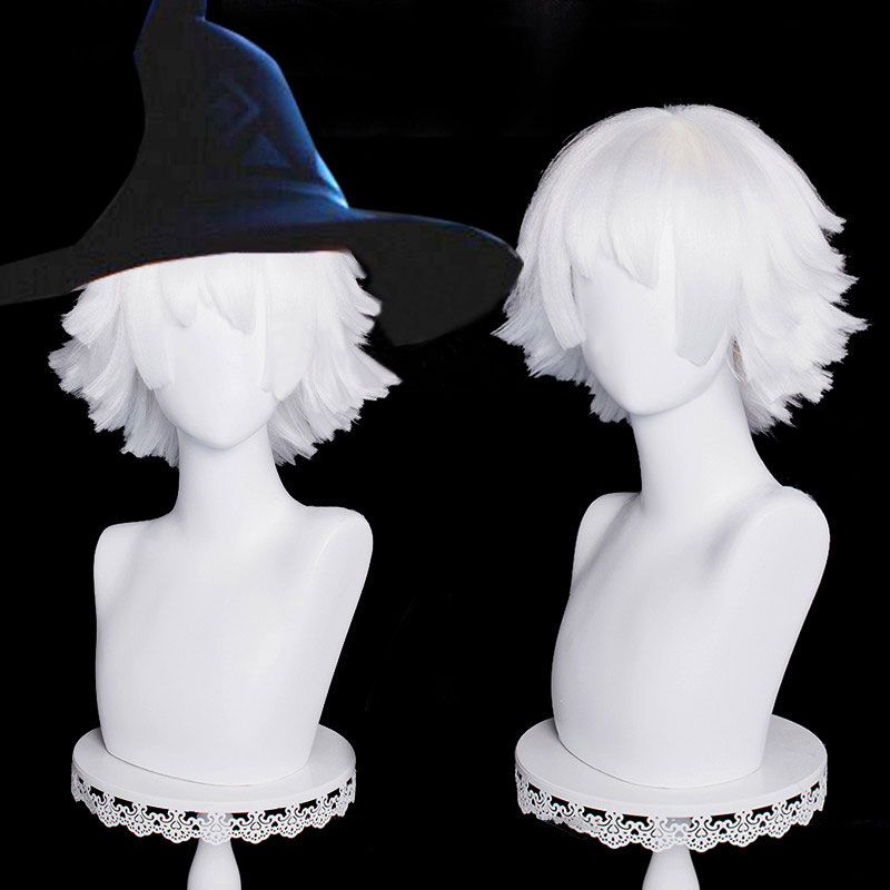 Sky 星を紡ぐ子どもたち　魔法使い　合成ウイッグ　白髪　コスプレ　ハロウィーン　スタイリングしやすい