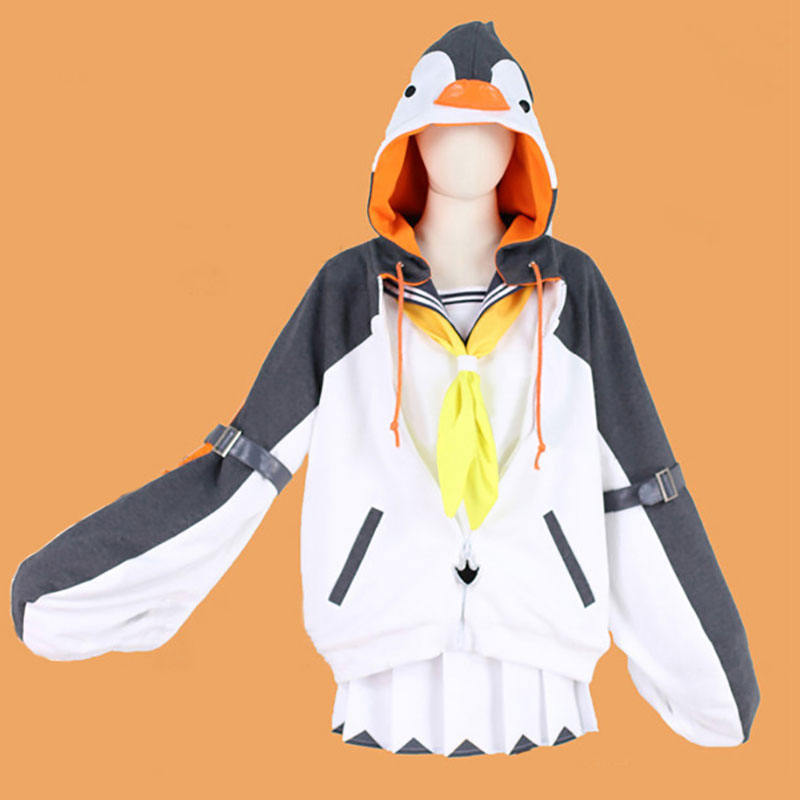 Vtuber にじさんじ　ペトラ グリン　Petra Gurin　セーラー服　パーカー　綿　コスチューム　ペンギン衣装　