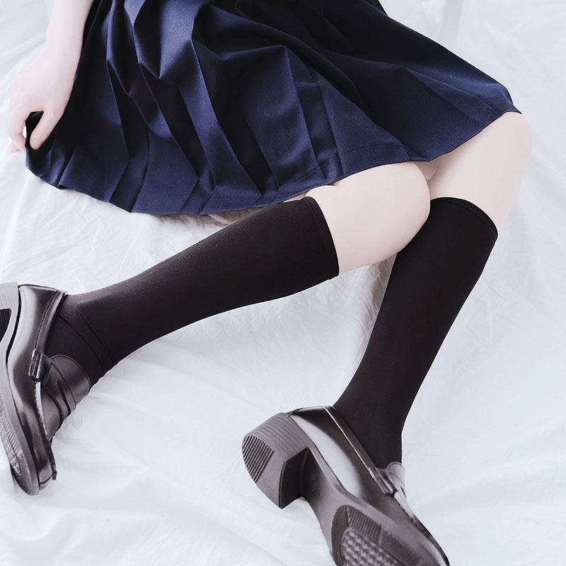 Lolita　メイドパーツ　ソックス JK 日常　可愛い　簡潔　ベルベット　コスプレ