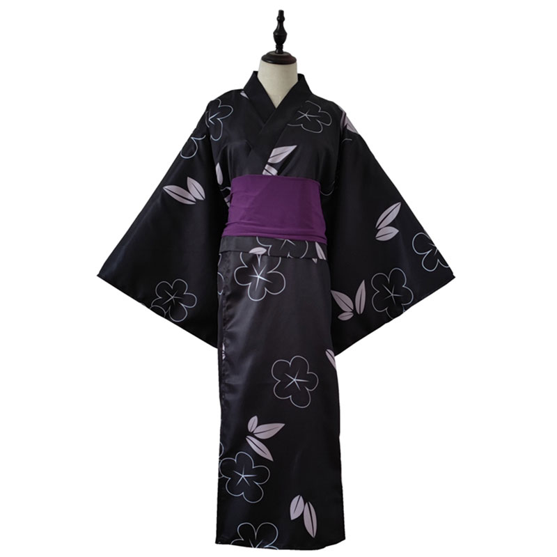 その着せ替え人形は恋をする　喜多川海夢（きたがわ　まりん）　黒色　捺染　着物　花火大会　和服　夏祭り　コスチューム　