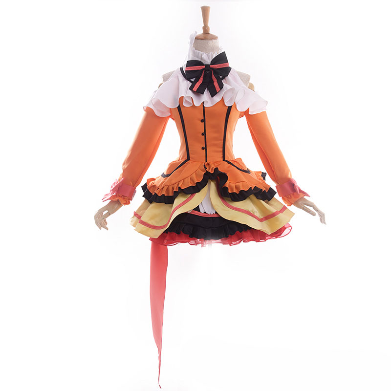 Lovelive! 小泉花陽（こいずみ　はなよ）　学院アイドル　舞台衣装　ワンピース　コスチューム　
