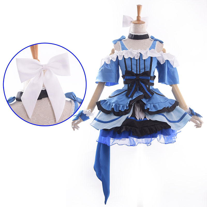 Lovelive!　園田海未（そのだ　うみ）　学院アイドル　舞台衣装　ワンピース　コスチューム　　