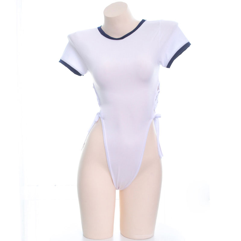 部屋着　体操服　リボン付け　つなぎ服　寝巻き　セクシー　