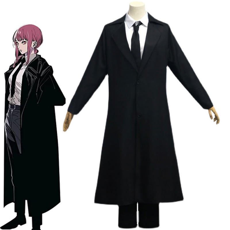 チェンソーマン　Chainsaw Man　Makima　マキマ　簡潔　黒＋白　日常可　洋服　コスチューム　かっこいい女装