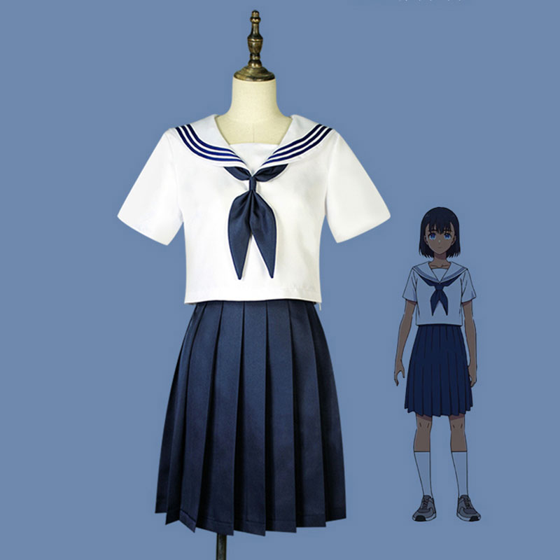 サマータイムレンダ　 Summer Time Rendering 　小舟澪（こふね　みお）　日常可　コスチューム　制服　ＪＫ　セーラー服　　