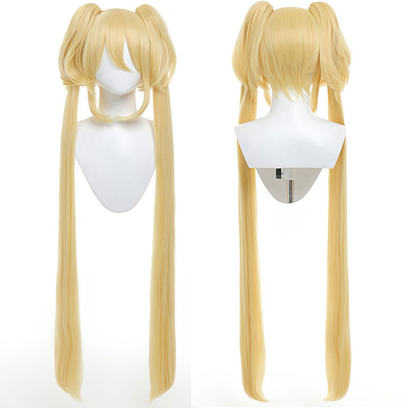 しゅごキャラ！ 月詠 歌唄 ほしな歌唄 コスプレ ウィッグ 金髪 ツインテール ロング コスチューム小物