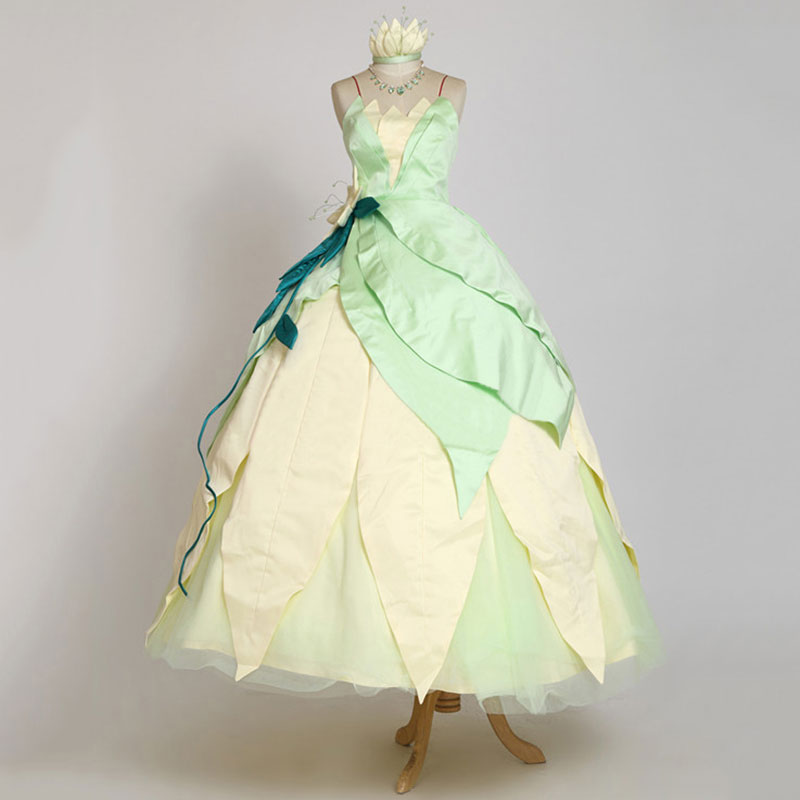 Disney ディズニー The Princess and the Frog ティアナ　ドレス　コスチューム　舞台衣装　緑色　