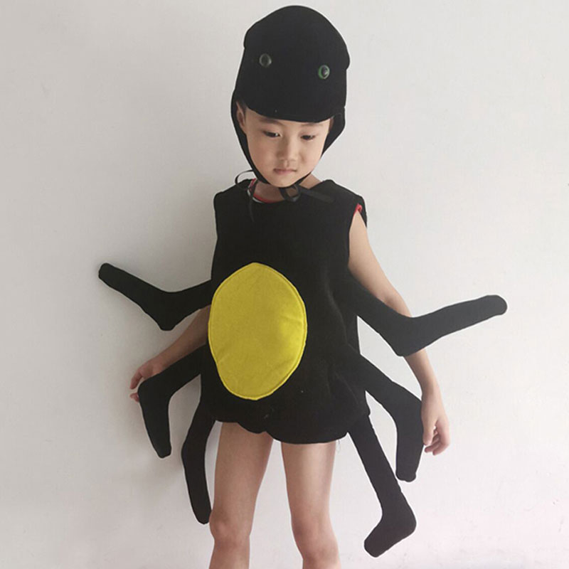 着ぐるみ　スパイダー　蜘も　変装　コスプレ　子ども用　