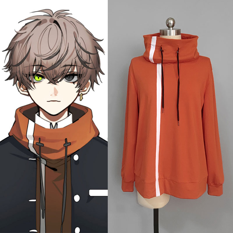 Vtuber NIJISANJI  にじさんじ　Alban Knox　パーカー　カジュアルウエア　コスチューム　私服　日常可　