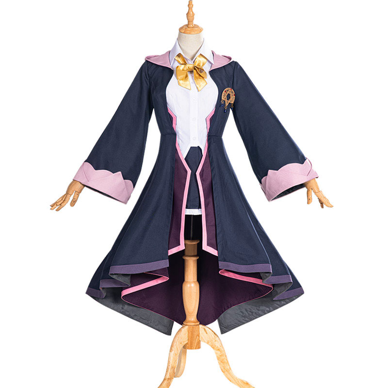 魔女の旅々 灰の魔女 イレイナ　魔女　コスチューム　スプリングコート　ピンク＋ブラック　