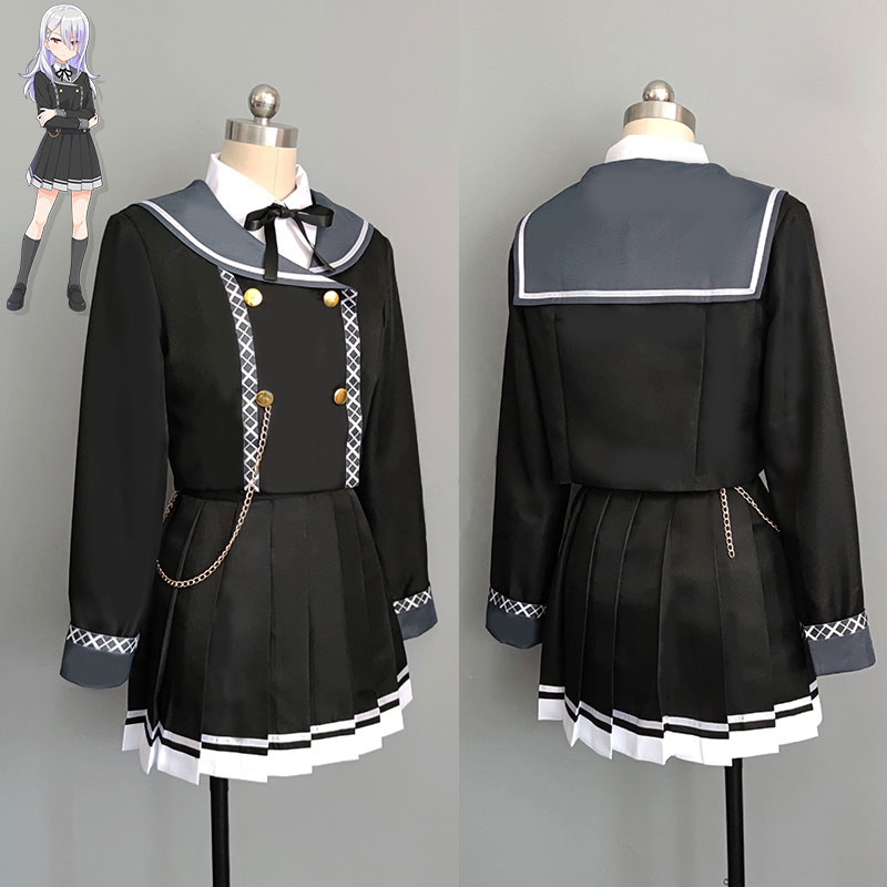 オンゲキ　Transcend Lights　皇城セツナソ　日常服　コスチューム　制服　格子縞　