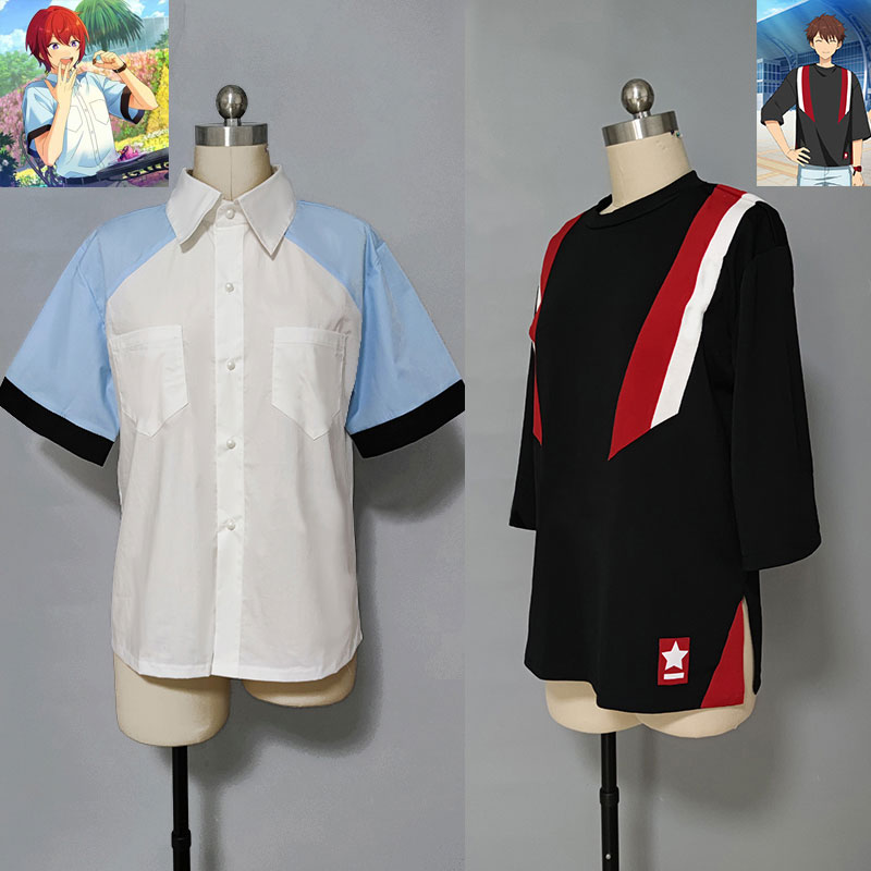 Ensemble Stars　あんさんぶるスターズ!　　朱桜司　守沢千秋　　コスプレ　コスチューム　キャンパス風