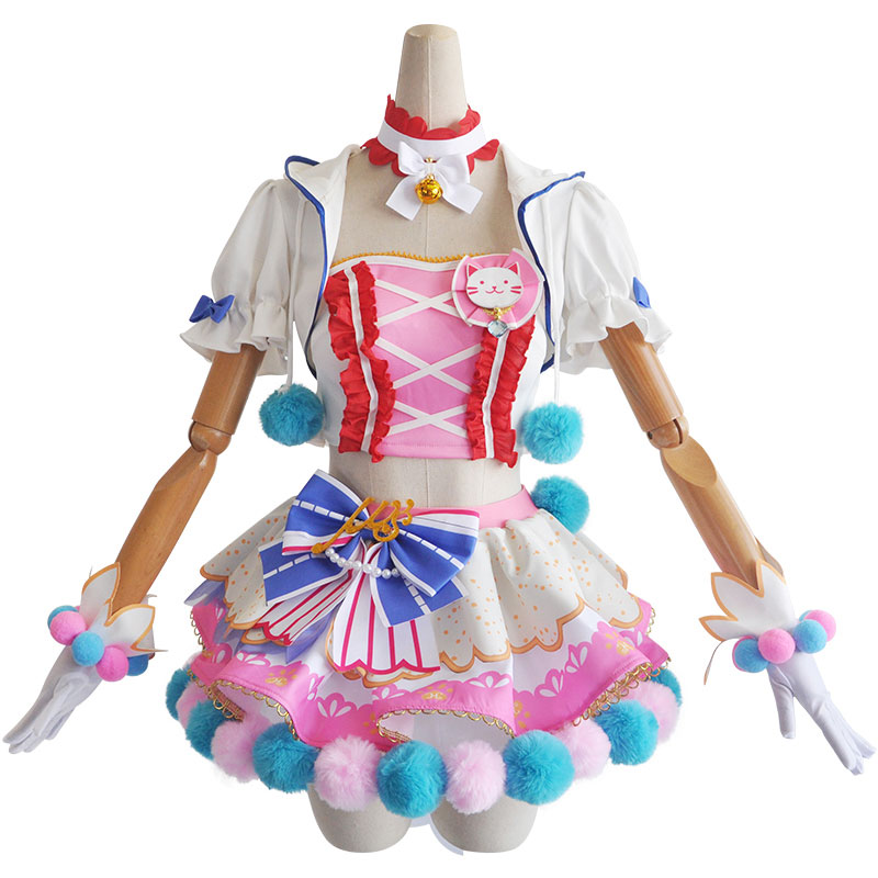 ラブライブ！　lovelive! 園田海未　ネコ　ツインテール　アーケード　コスチューム　萌え　歌服　ロリータ