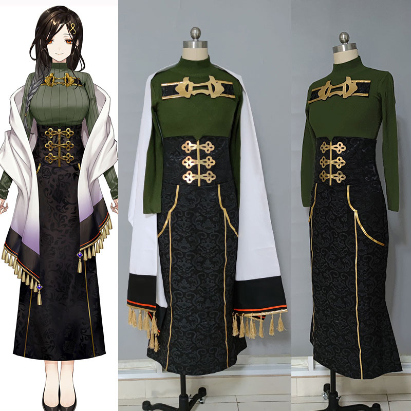 にじさんじ　vTuber 白雪巴 コスチューム コスプレ