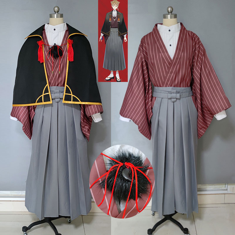 にじさんじ　vTuber 伏見ガク 和服　古ぶり デジタルアイド 　コスチューム  コスプレ