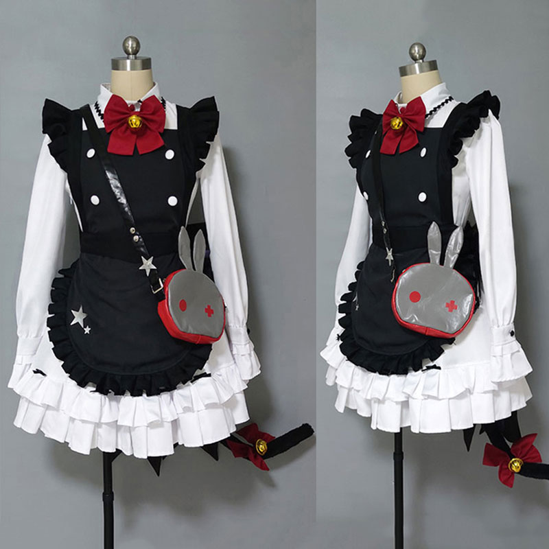 にじさんじ　　夜見れな　　 VTuber 　コスチューム　　メイド服　　セクシー　可愛い　コスプレ
