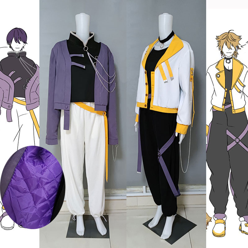 にじさんじ　　 VTuber 　剣持刀也　伏見ガク　常服　コスチューム　コスプレ　　キャンパス