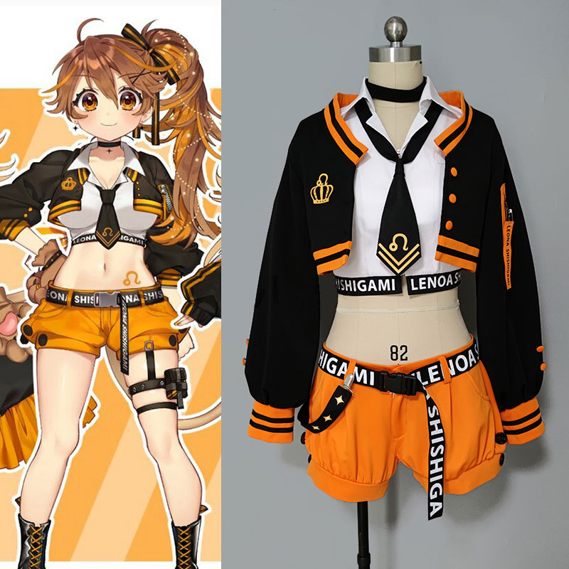 にじさんじ　　 VTuber　獅子神レオナ　コスチューム　　可愛い　コスプレ　　　セクシー