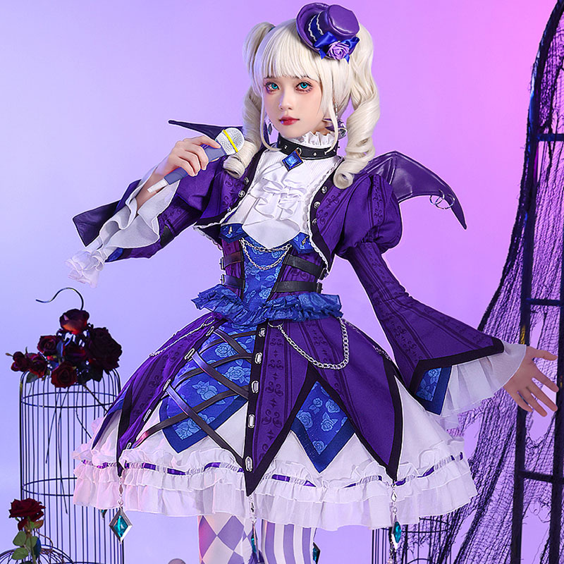 アイカツ！シリーズ　Aikatsu! Series　藤堂ユリカ　　甘い風　かわいい　コスプレ　パープル