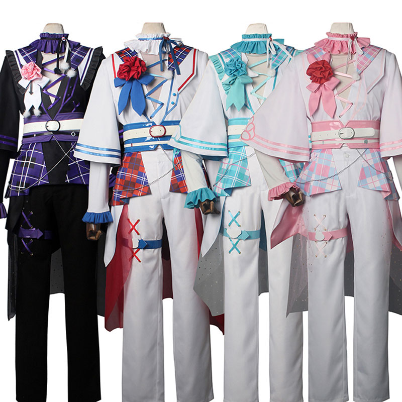 あんさんぶるスターズ! 礼瀬マヨイ  椎名ニキ  天城一彩  桜河こはく  コスプレ コスチューム   キャンパス風