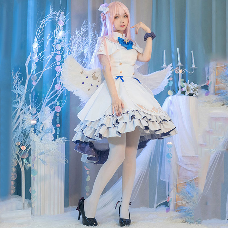 ブルーアーカイブ-Blue Archive-  聖園ミカ 可愛い  ゲーム着 オーダーメイド ゴシック風 常服