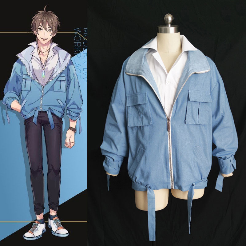 NU: カーニバル Nu: Carnival エイト コスプレ キャンパス風 ジャケット デニム 常服