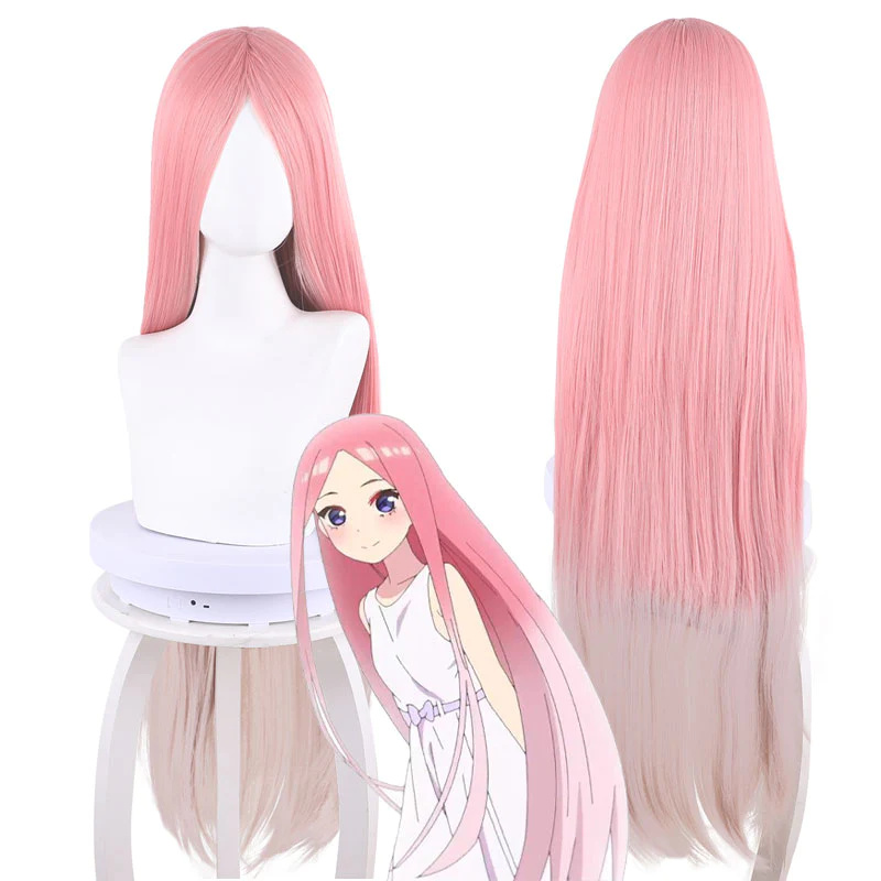アニメ五等分の花嫁レナストレートコスプレウィッグ