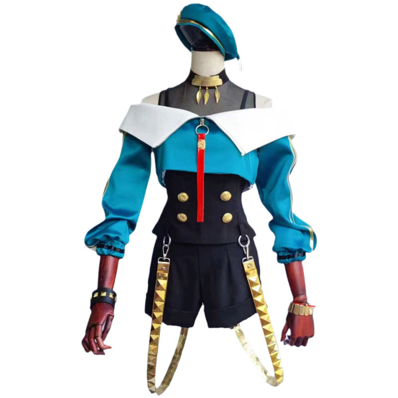 フェイト·グランドオーダー  FATE/GRAND ORDER ARCADE   トラロック（TLALOC） テノチティトラン/ウィツィロポチトリ   ゲーム コスプレ衣装 青