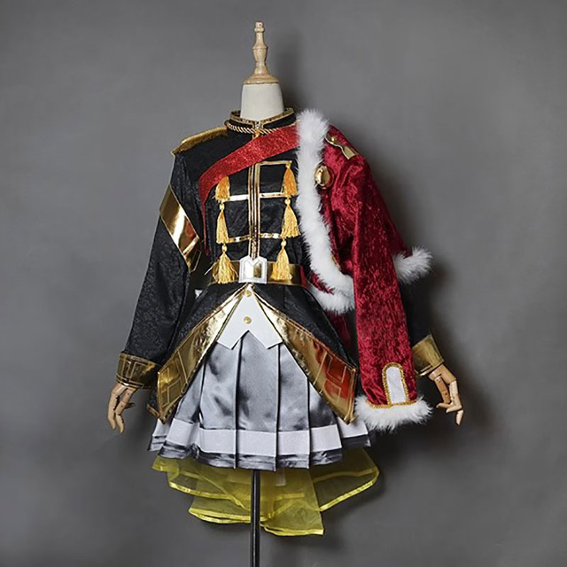 少女☆歌劇 レヴュースタァライト　キャラクター　 天堂真矢　聖翔音楽学園　制服　コスプレ衣装　キャンパス風　　ハイイロ　スカート　スーツ