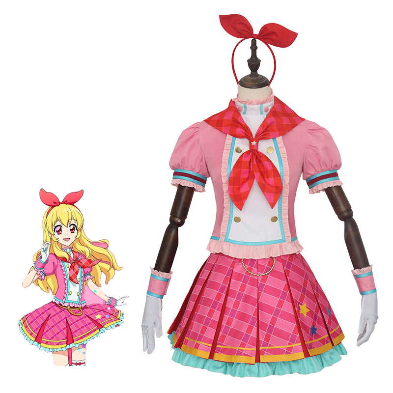 アイカツスターズ！星宮いちご　ステージ服　衣装　コスプレ　イベント　スーツ