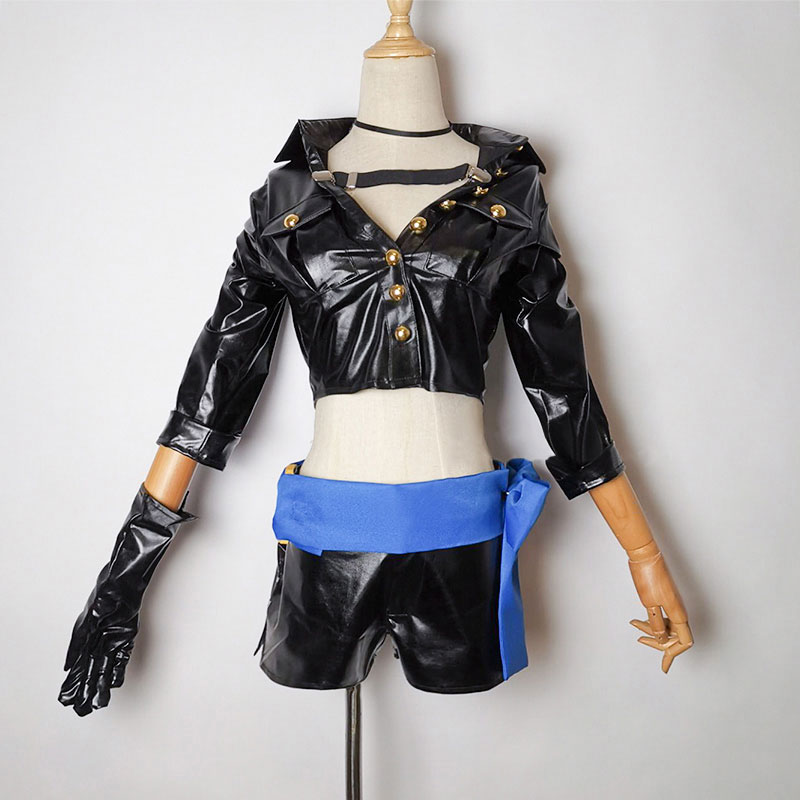 ワンピ－ス　ONEPIECE　ネフネフェルタリ・ビビ　コスプレ衣装　ブラック　カッコイイ