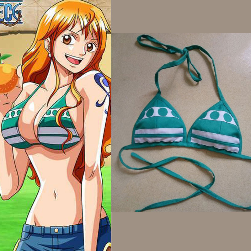 ワンピ－ス　ONEPIECE　ナミ 水着・下着　コスプレ衣装 ナミのスイムウェアセット