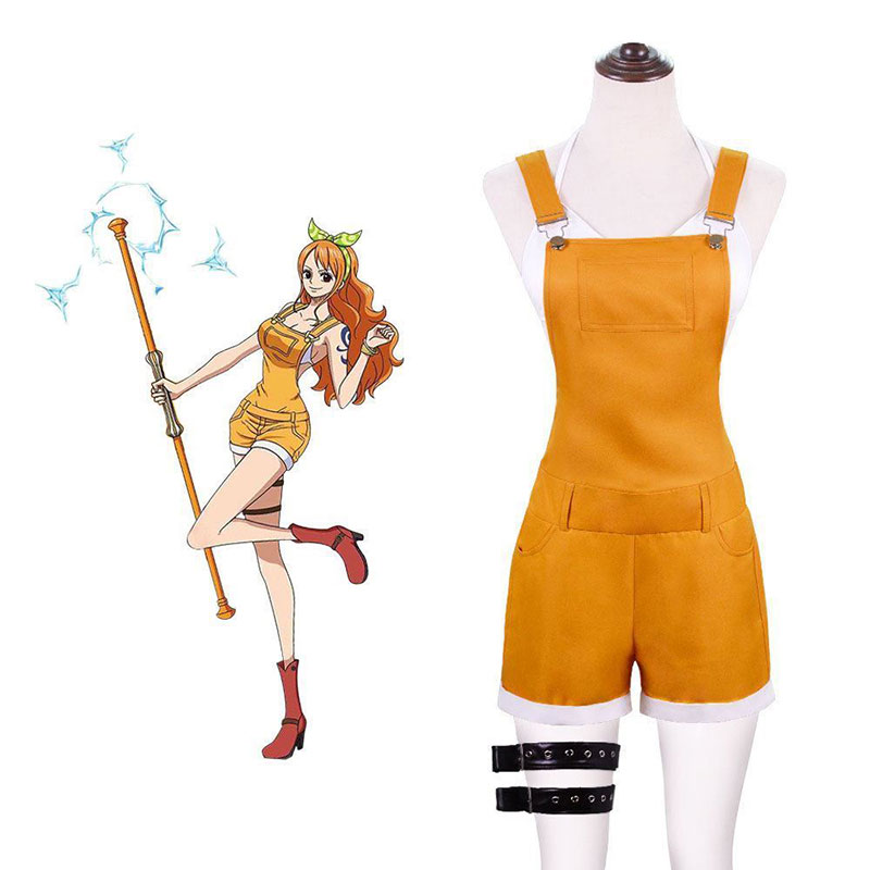 ワンピ－ス　ONEPIECE　ナミ　ストラップ　コスプレ衣装　アニメフェア　劇場版