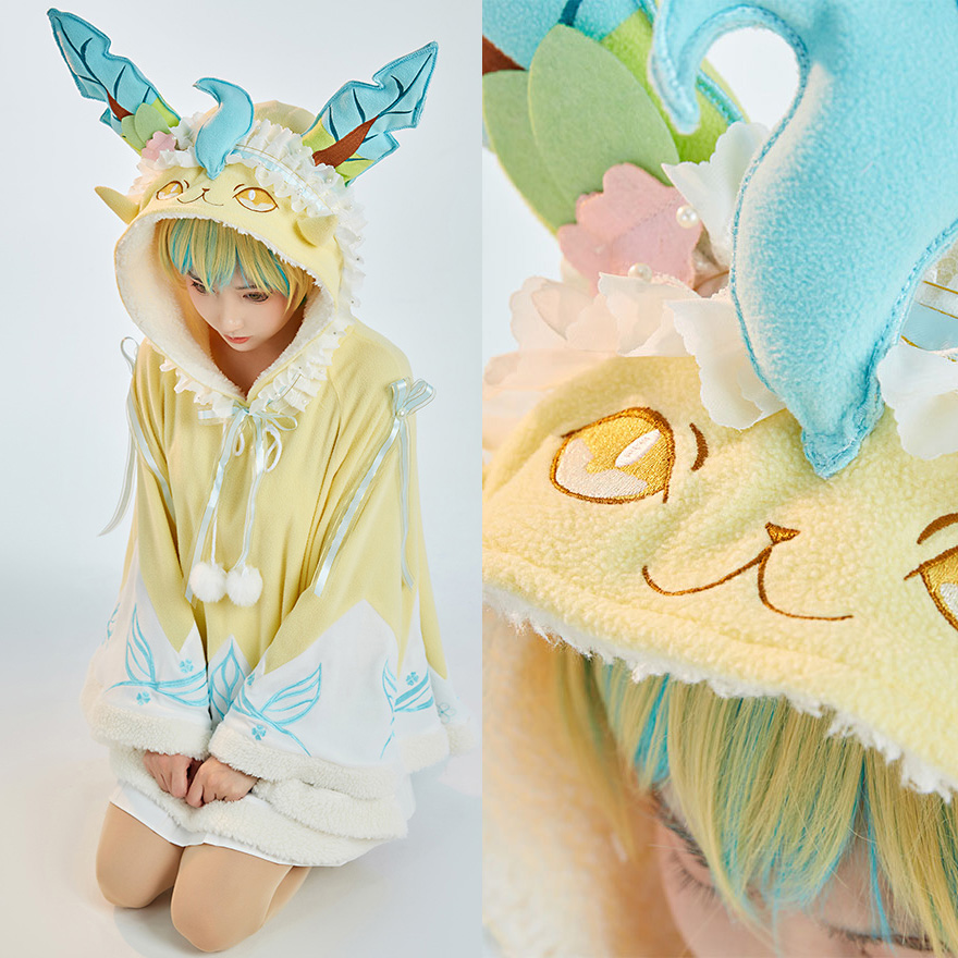 ポケットモンスター 衣装 リーフィア マント