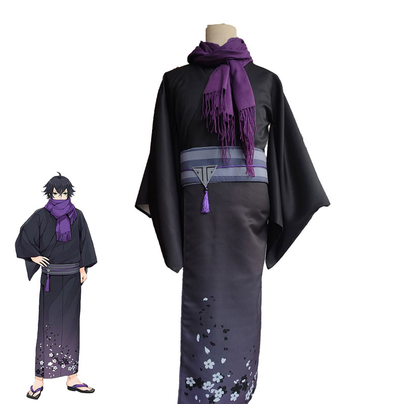 刀剣乱舞-ONLINE-　水心子正秀　和風　和服　コスプレ衣装　浴衣　ハンサム
