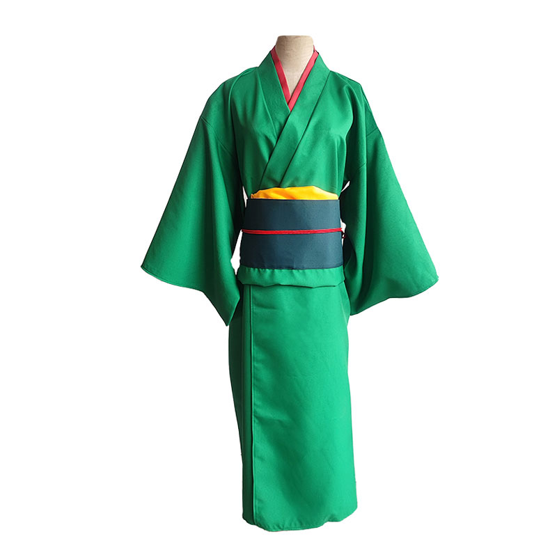 銀魂（ぎんたま）　キャサリン　緑の着物 浴衣　コスプレ衣装