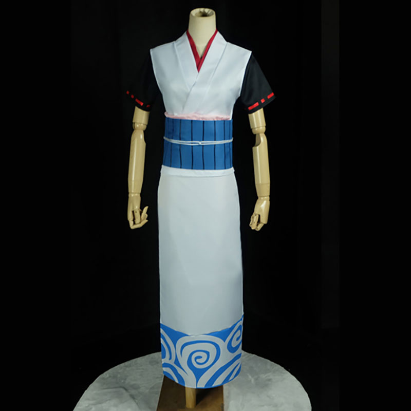 銀魂　ぎんたま　坂田銀時　和風　コスプレ衣装　和服　わふく　半袖　はんそで