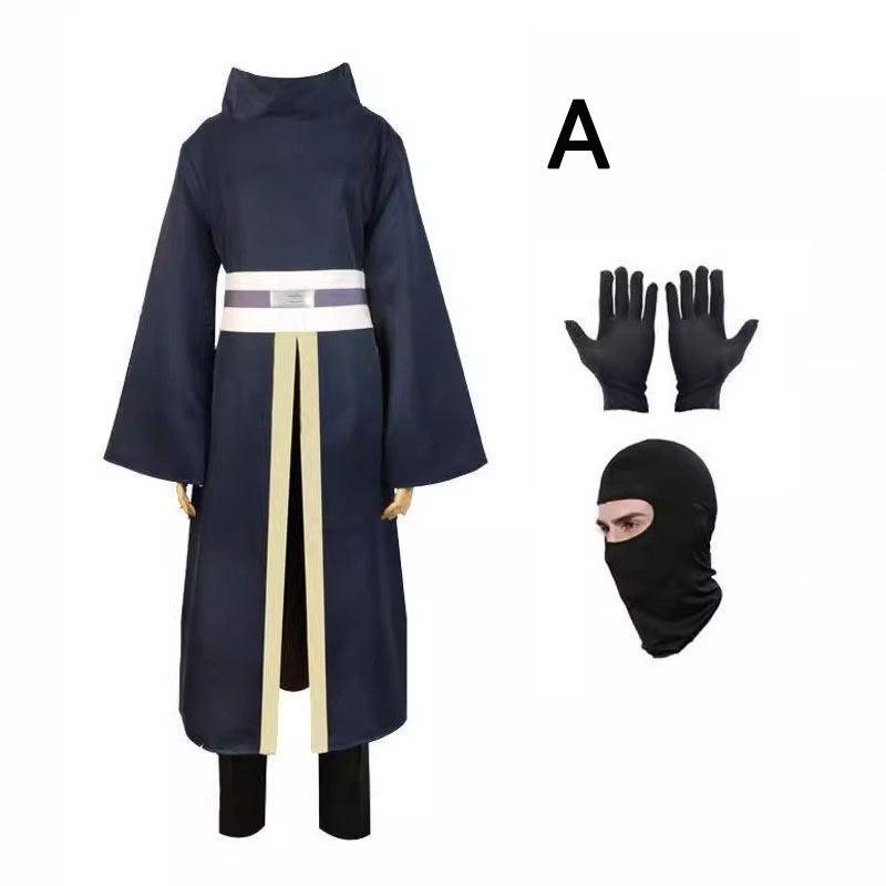 NARUTO-ナルト- 　うちはオビト　コスプレ衣装　忍者　コスプレ用　仮装用
