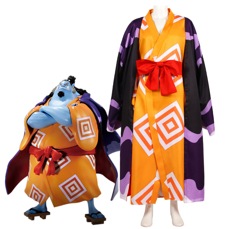 ワンピース　ONEPIECE　ジンベエ　和製　コスプレ衣装　腰おび　オタク系