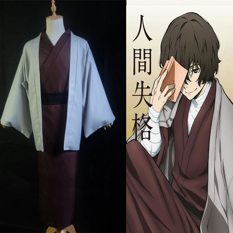 文豪ストレイドッグス　太宰治　だざいおさむ　コスプレ衣装　和風　和服　わふく　浴衣　ハンサム